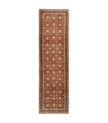 فرش دستباف قدیمی کناره طول سه متر تبریز کد 705636