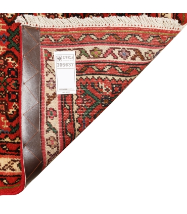 فرش دستباف قدیمی کناره طول سه متر حسین آباد کد 705637