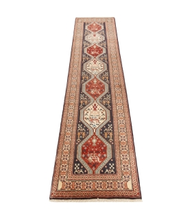 فرش دستباف قدیمی کناره طول سه متر مشگین شهر کد 705639