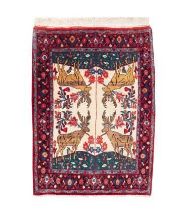 فرش دستباف قدیمی نیم متری بیجار کد 102500