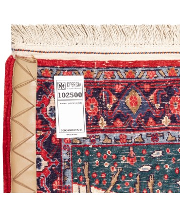 فرش دستباف قدیمی نیم متری بیجار کد 102500