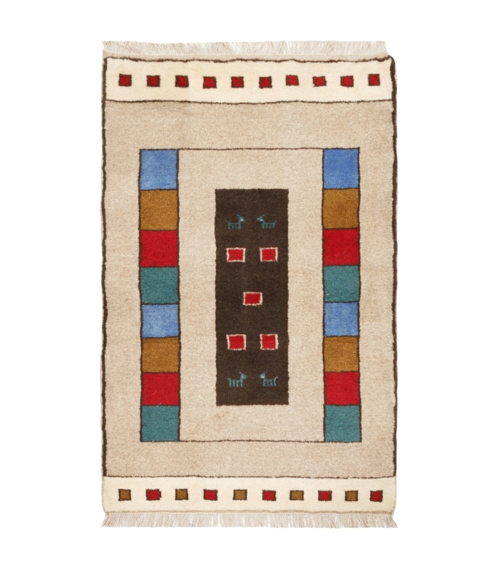 گبه دستباف یک متری گلستان کد 172323