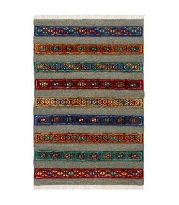 گلیم فرش دستباف یک متری گلستان کد 172346