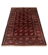 فرش دستباف وینتیج قدیمی سه و نیم متری ترکمن کد 709354