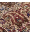 کلاژ فرش دستباف قدیمی ذرع و نیم کاشان کد 709362