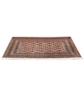 یک جفت فرش دستباف نیم متری ترکمن کد 709367