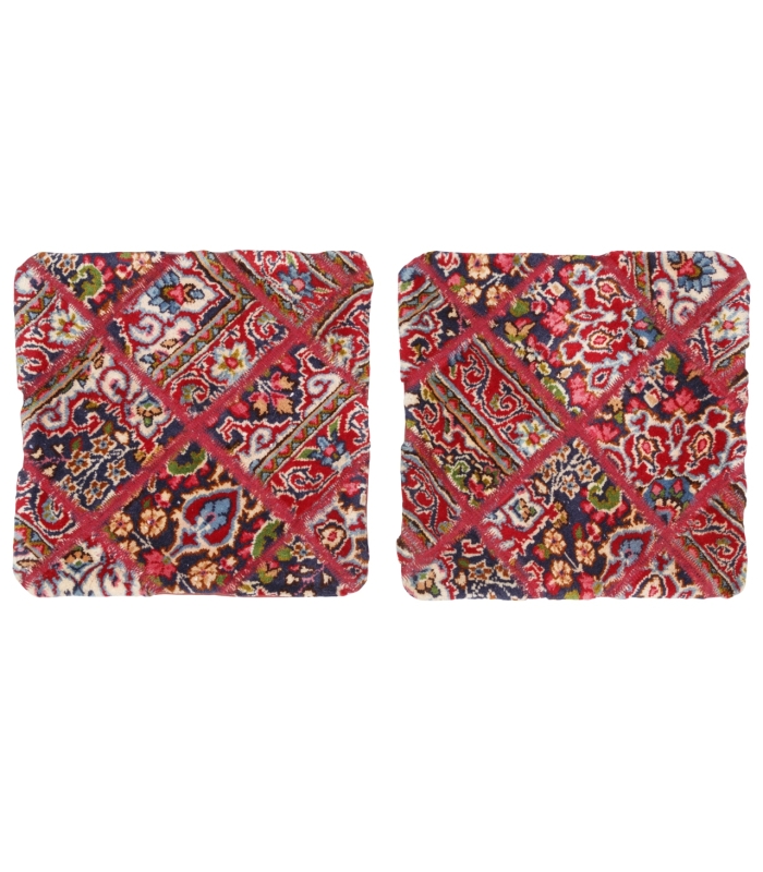 یک جفت کاور کوسن فرش دستباف کرمان کد 709270