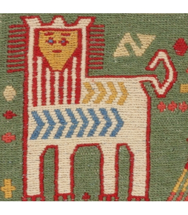 تابلو گلیم دستباف شیر اردبیل