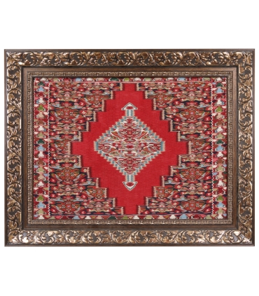 تابلو گلیم دستباف هندسی سنه