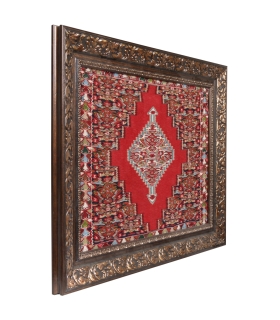 تابلو گلیم دستباف هندسی سنه