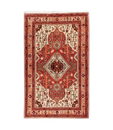 فرش دستباف قدیمی سه و نیم متری نهاوند کد 179540