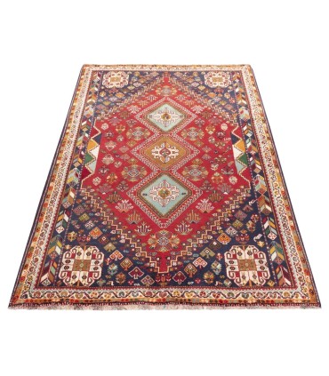 فرش دستباف قدیمی چهار و نیم متری فارس کد 179530