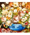 تابلو فرش دستباف گل در گلدان تبریز کد 903738