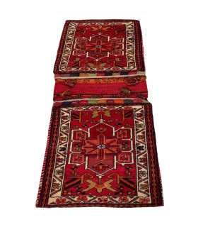 خورجین دستباف قدیمی یک متری آذربایجان کد 130382