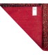 فرش دستباف قدیمی یک متری ترکمن کد 130357