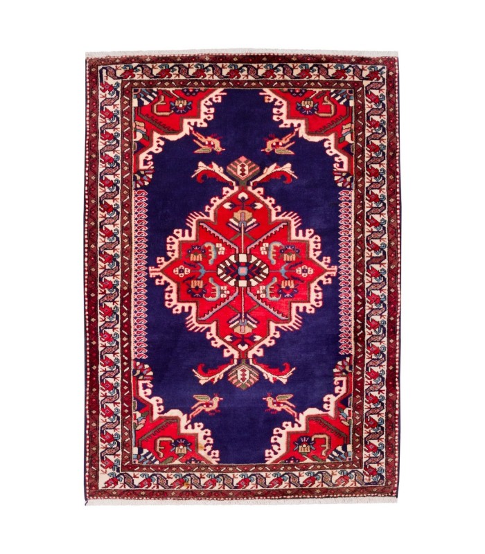 فرش دستباف قدیمی ذرع و نیم تفرش کد 179430