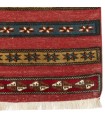 گلیم فرش دستباف یک متری گلستان کد 172273