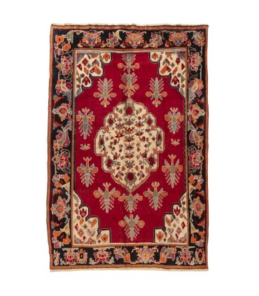 گبه دستباف قدیمی سه و نیم متری فارس کد 172251