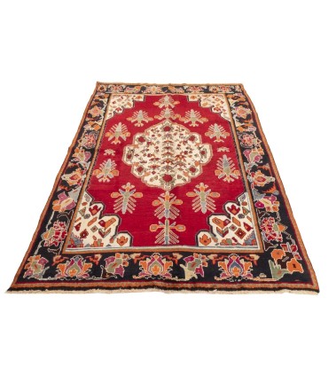 گبه دستباف قدیمی سه و نیم متری فارس کد 172251