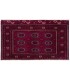 فرش دستباف قدیمی یک متری ترکمن کد 705485