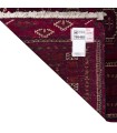 فرش دستباف قدیمی یک متری ترکمن کد 705485
