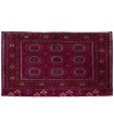 فرش دستباف قدیمی یک متری ترکمن کد 705484