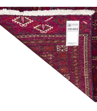 فرش دستباف قدیمی یک متری ترکمن کد 705484