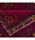 فرش دستباف قدیمی یک متری ترکمن کد 705484