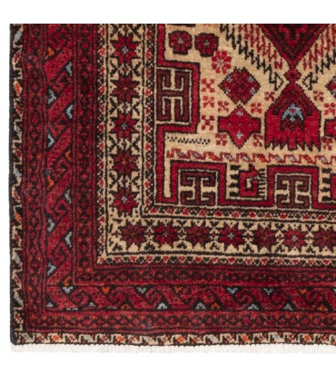 فرش دستباف قدیمی نیم متری بلوچ کد 705475