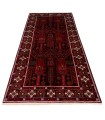 فرش دستباف قدیمی سه و نیم متری کردی قوچان کد 705434