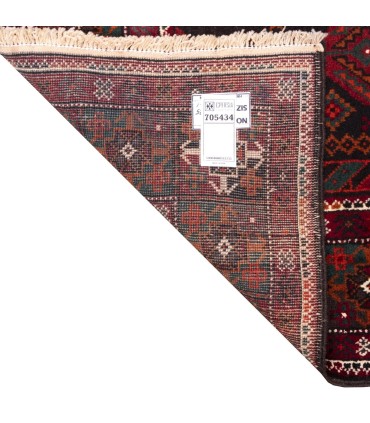 فرش دستباف قدیمی سه و نیم متری کردی قوچان کد 705434