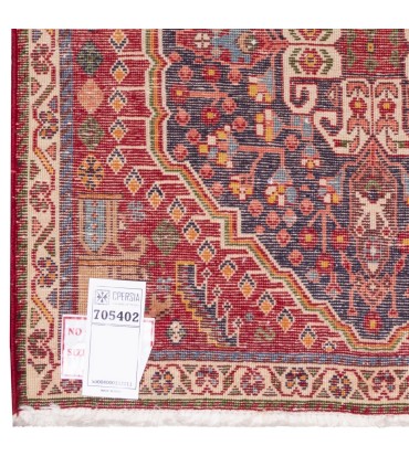 فرش دستباف قدیمی نیم متری قشقایی کد 705402